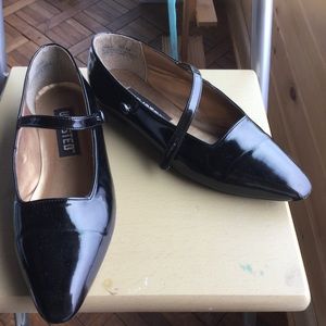 Black Patent Leather Flats